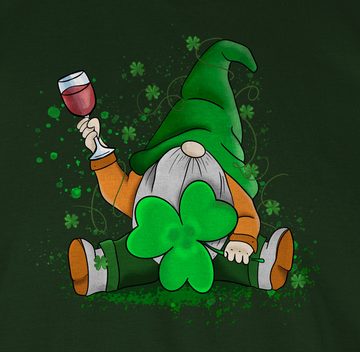 Shirtracer T-Shirt Leprechaun Irish Pub Irland Wein St. Patricks Day