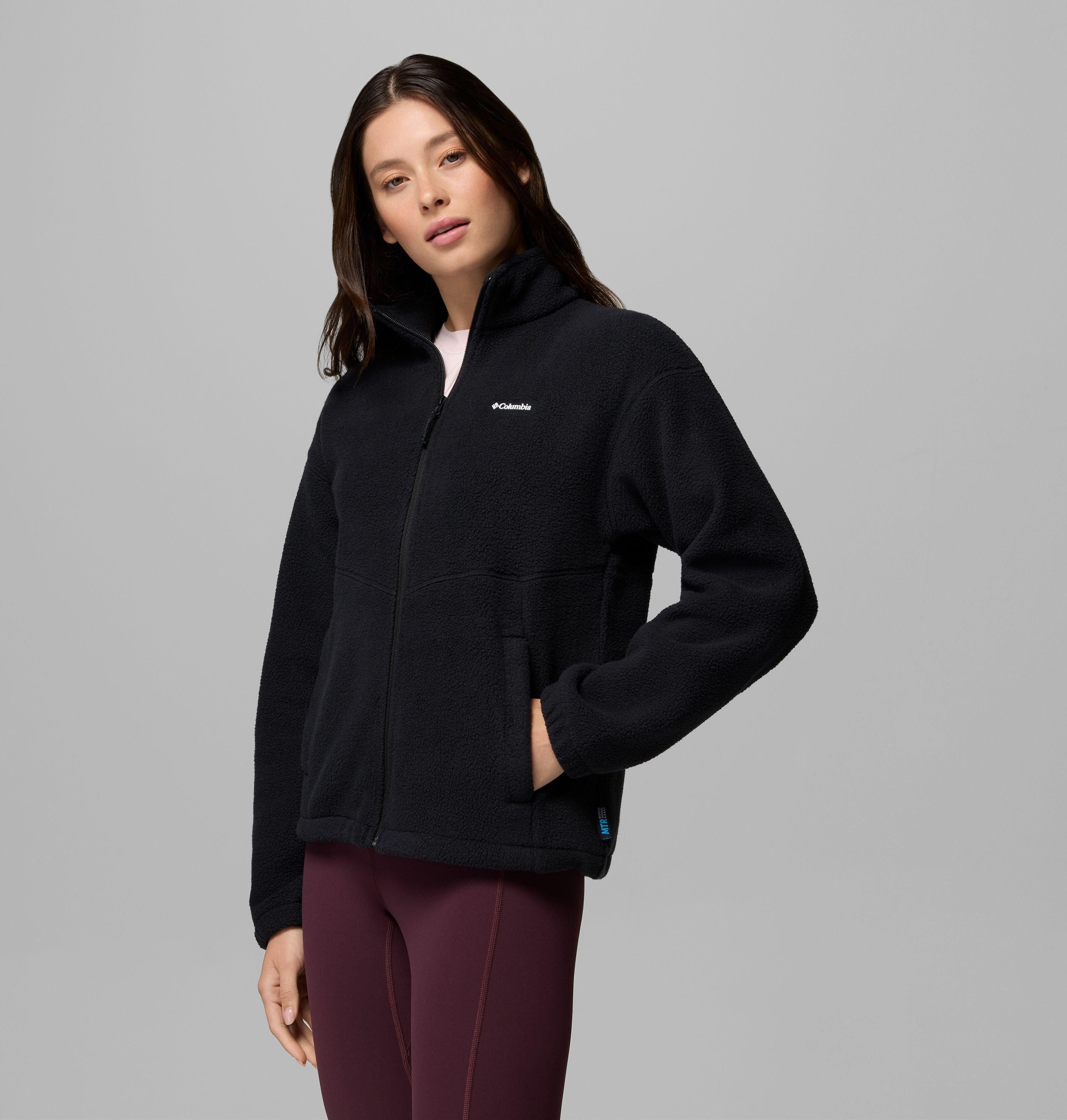 Columbia Fleecejacke Timber Meadow MTR Fleece Full Zip mit durchgehendem Reißverschluss, wasserabweisend, windabweisend