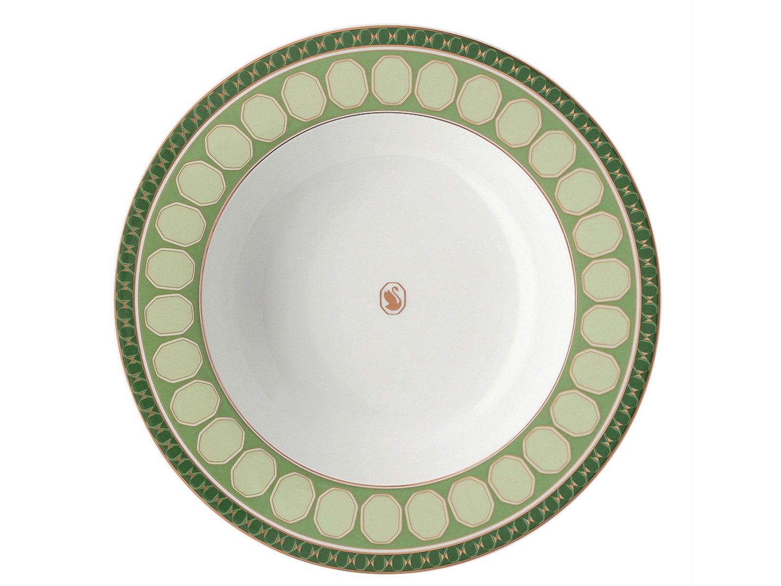 Swarovski Suppenteller Signum Fern Suppenteller 24 cm, Teller Tief