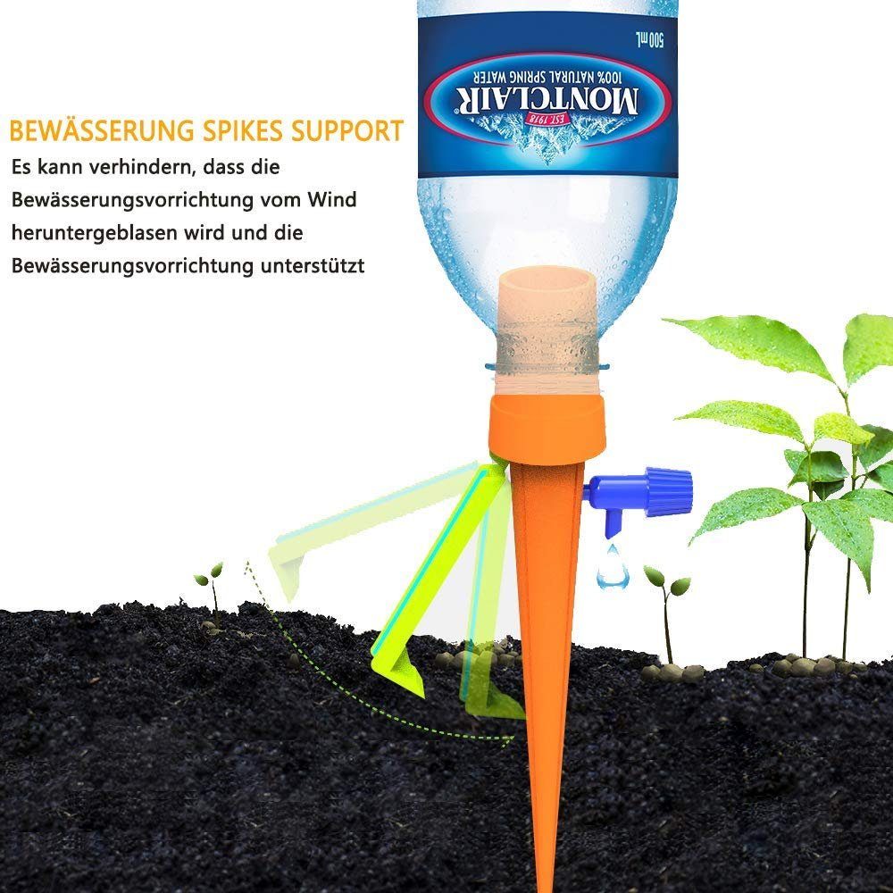 18x Bewässerungsystem für Wasserspender Pflanzen Automatisch Topfpflanzen Blumen 