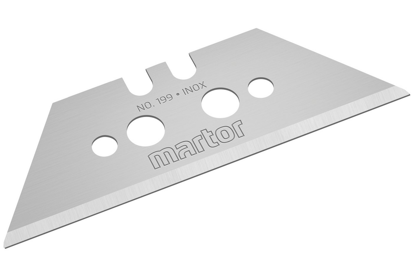 Thumbnail - Martor Cuttermesser MARTOR Trapezklinge 10 Stück Ersatzklingen Cuttermesser, rostfrei