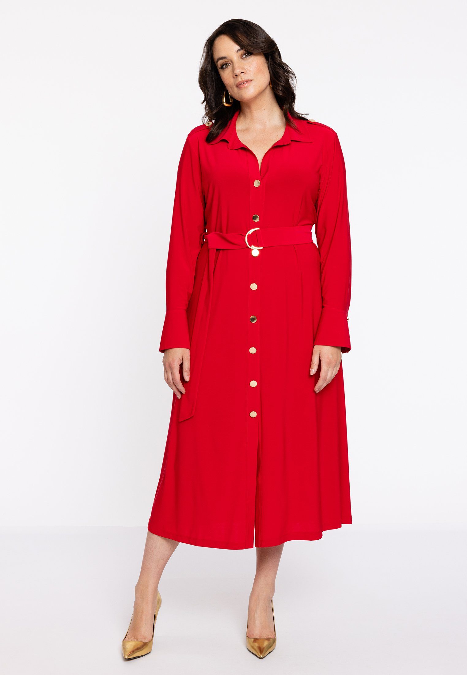 YOEK A-Linien-Kleid Damen Kleid Große Größen günstig online kaufen