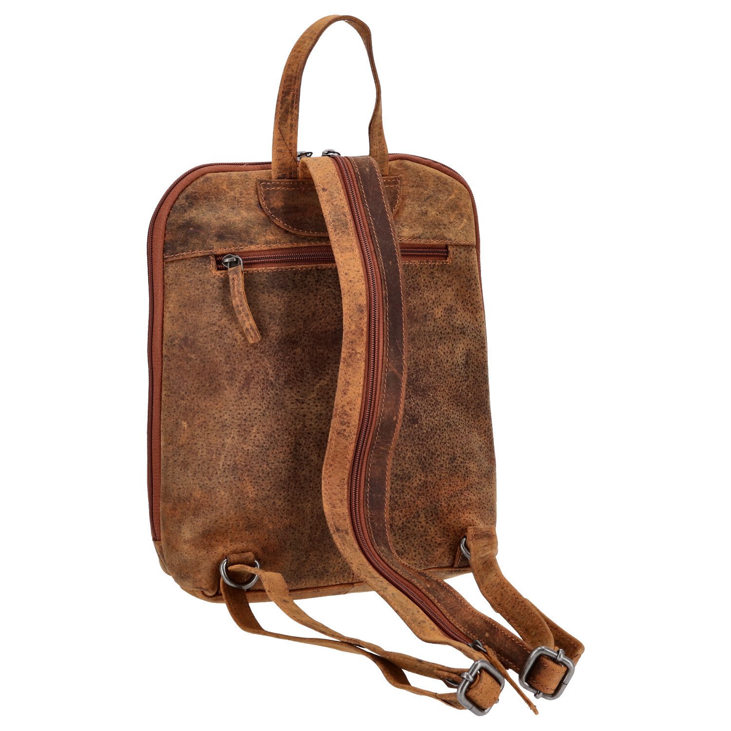The Skandinavian Brand Freizeitrucksack The Skandinavian Brand Damenrucksack Hunter Camel (1-tlg)