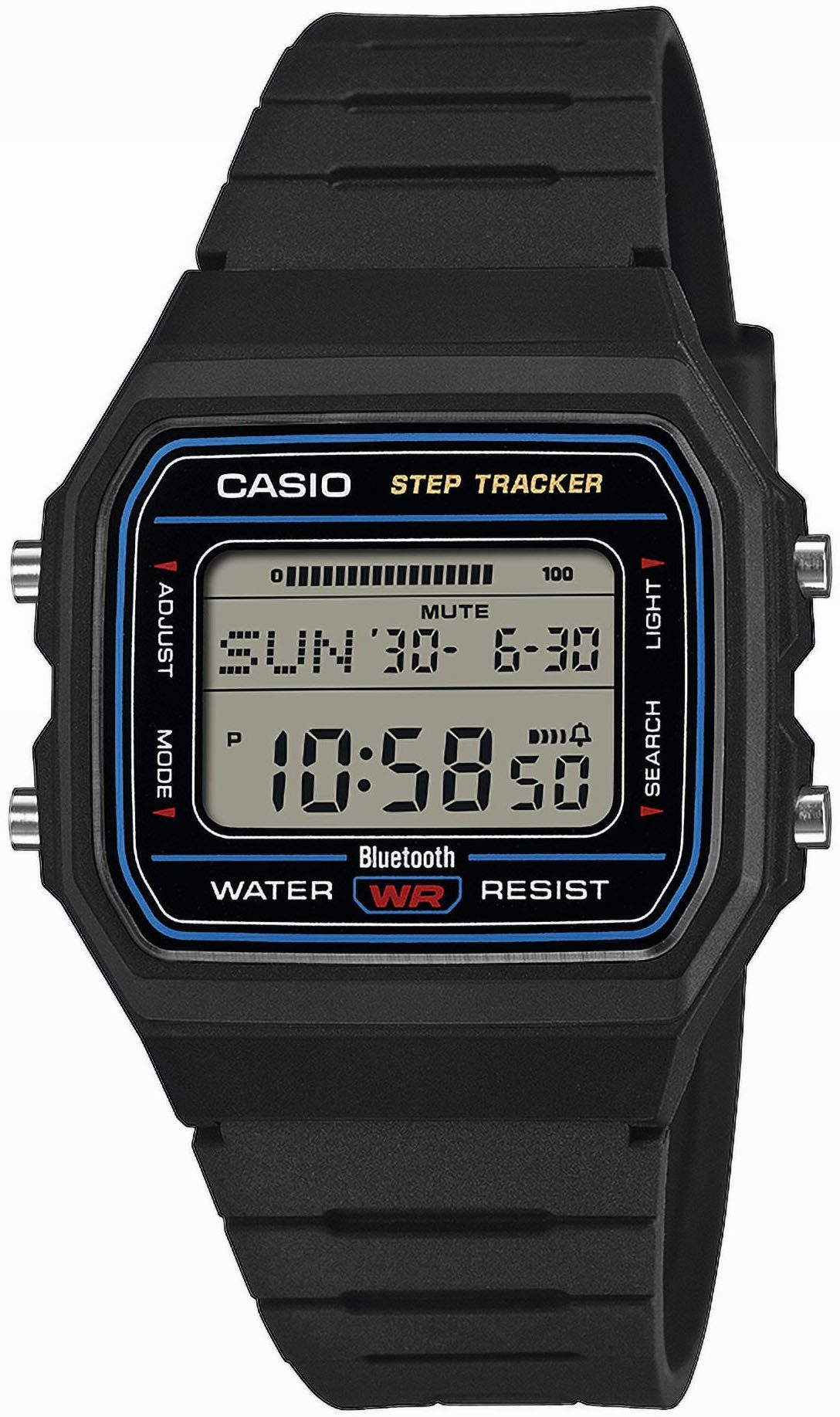 CASIO TIMELESS COLLECTION Smartwatch, Armbanduhr, Damen, Herren, Bluetooth, LED Light, Step Tracker, digital
