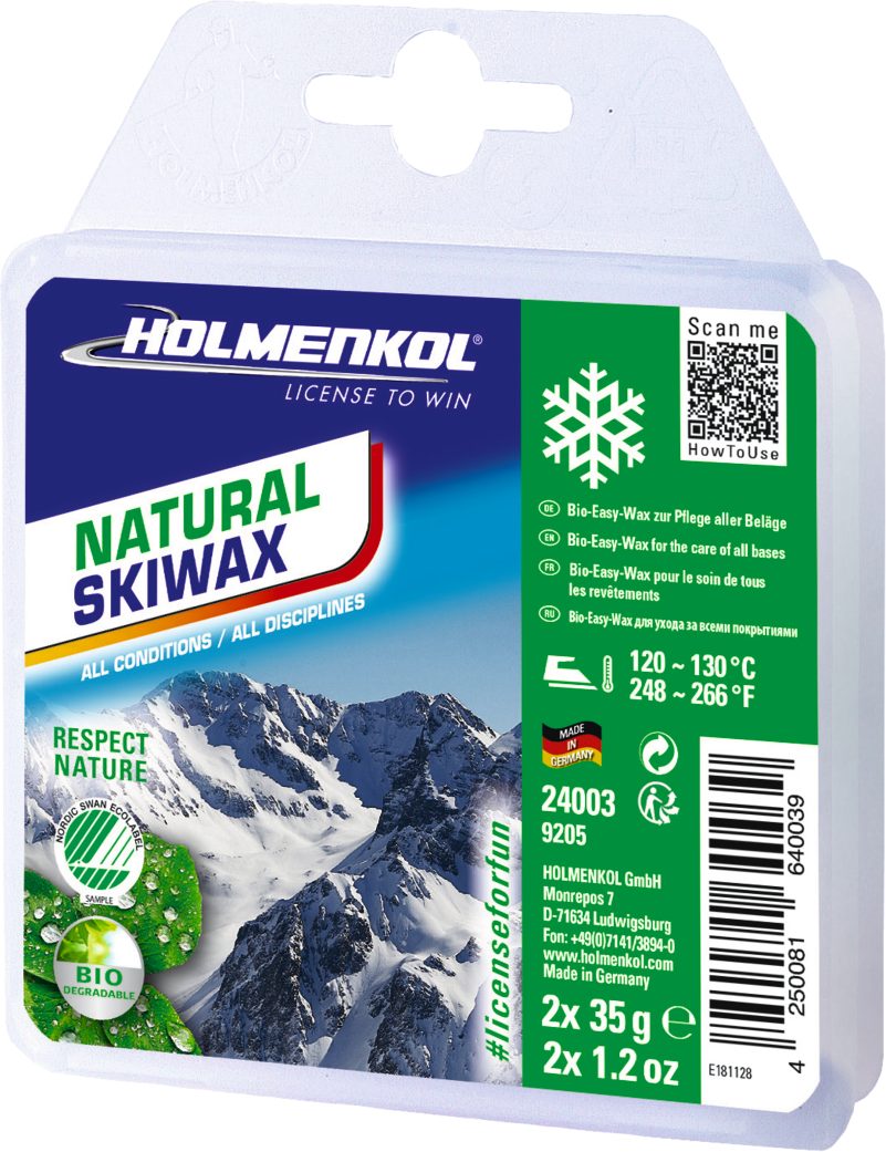 Holmenkol Ski Holmenkol Natural Skiwax 2 x 35 g