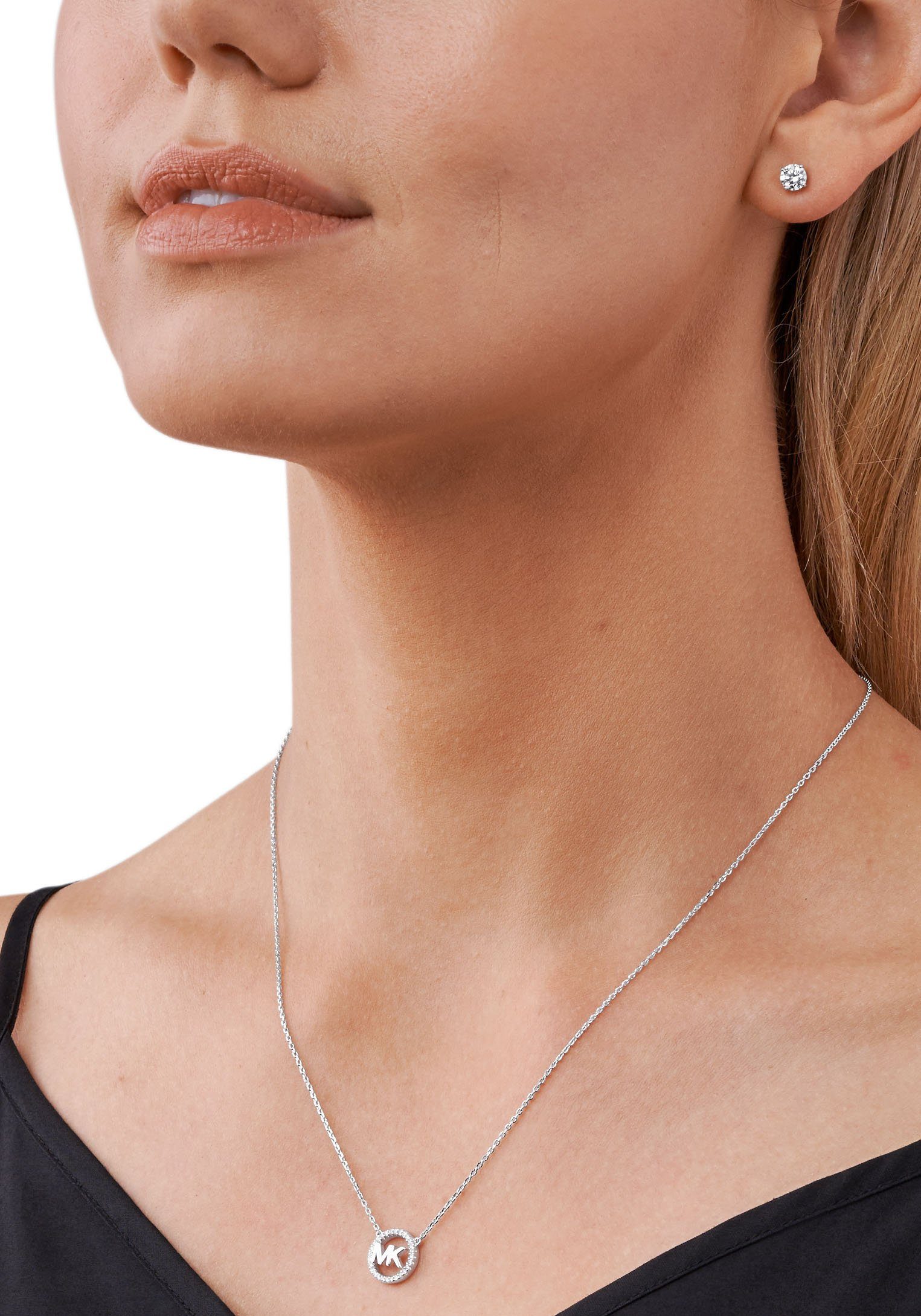 MICHAEL KORS Ohrring und Ketten Set Mulitpack Schmuck Silber 925 PREMIUM (S günstig online kaufen