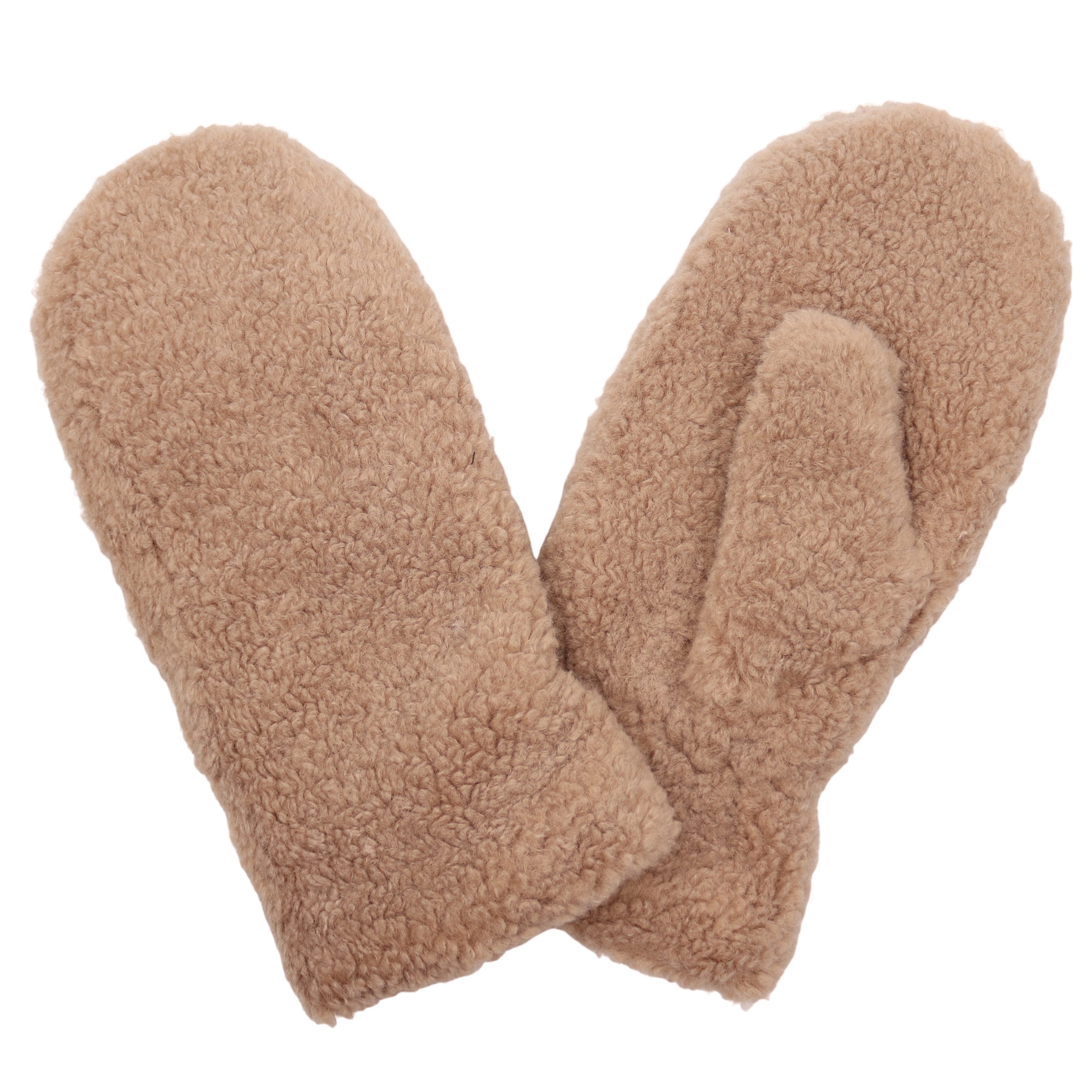 MIRROSI Fleecehandschuhe Damen Handschuhe aus Teddyfell, Warm und Kuschelig günstig online kaufen