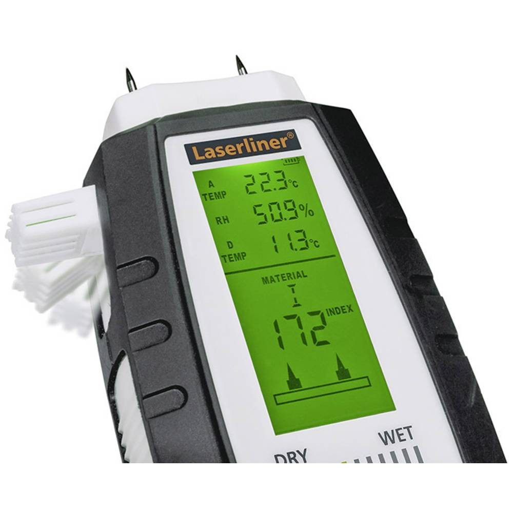 LASERLINER Feuchtigkeitsmesser MultiWet Master Compact Plus 082.390A