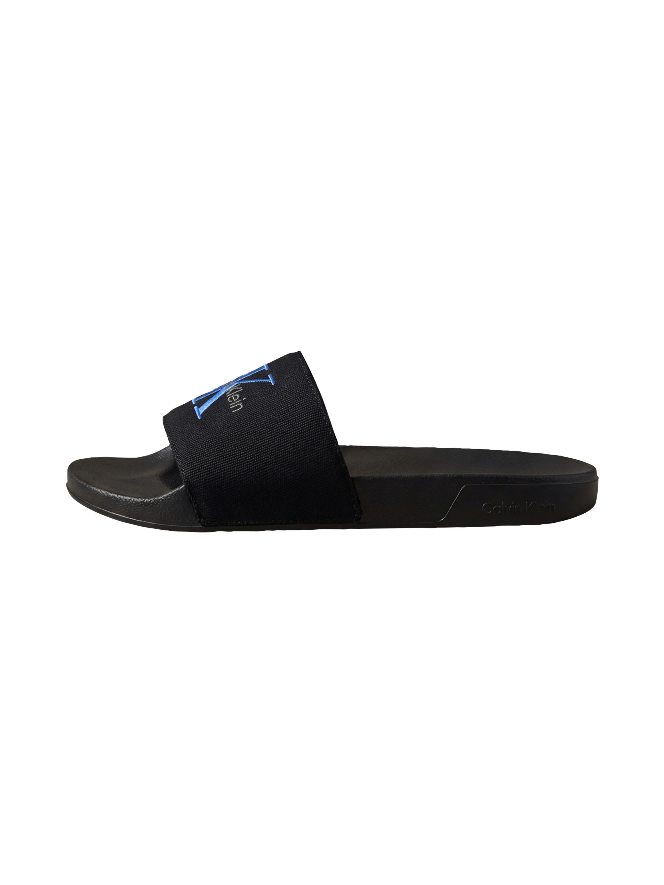 Calvin Klein ESS SLIDE CV WN Badepantolette Strandschuh, Flat mit CK-Stickerei