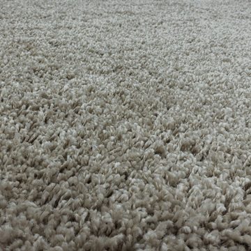 Teppich Hochflor Teppich Sima Natur, Teppich Boss, rund, Höhe: 30 mm