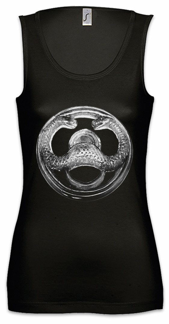 Urban Backwoods Tanktop Thulsa Doom Logo I Ärmelloses Damen T-Shirt Conan Barbar Film Schlangengott Film Zerstörer Destroyer