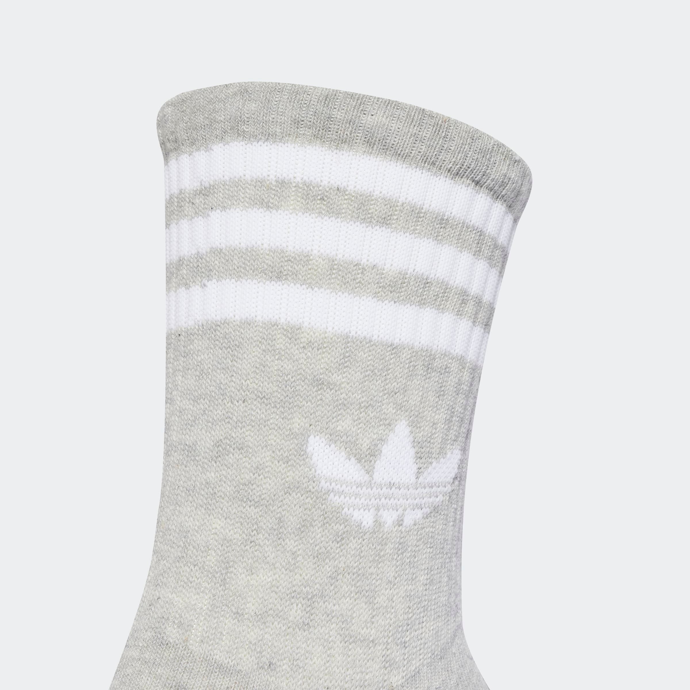 adidas Originals Sportsocken 3-STREIFEN CREW 3ER-PACK (3-Paar) knöchellange Passform, mit 3-Streifen
