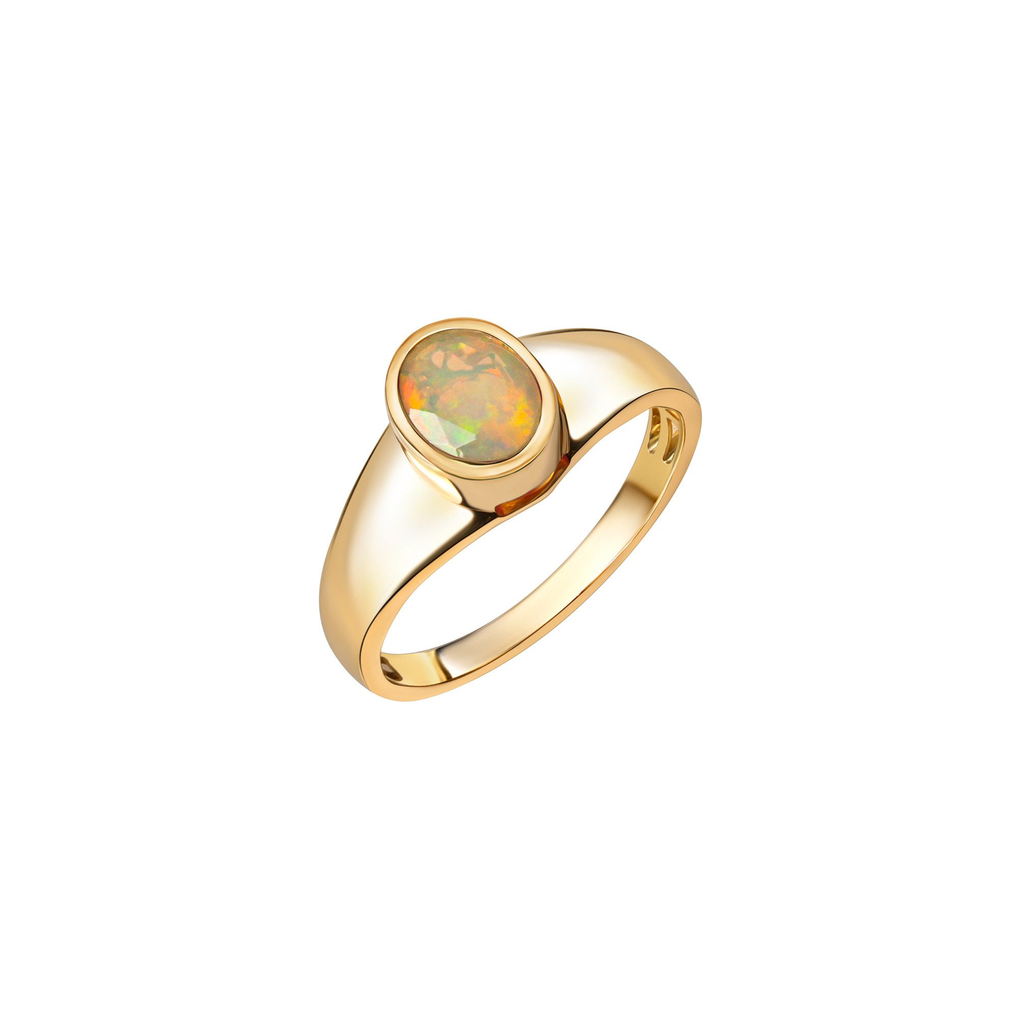 Vivance Fingerring 585/- Gelbgold glanz oval günstig online kaufen