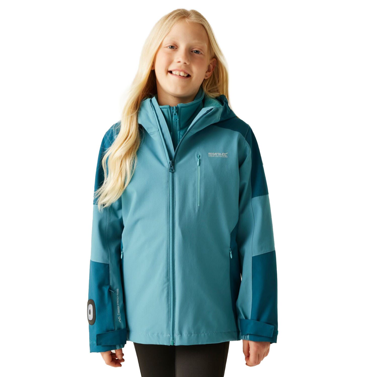 Regatta Funktionsjacke Trekktain 3 in 1 Jacke / Outdoorjacke Wasserdicht mit Kapuze