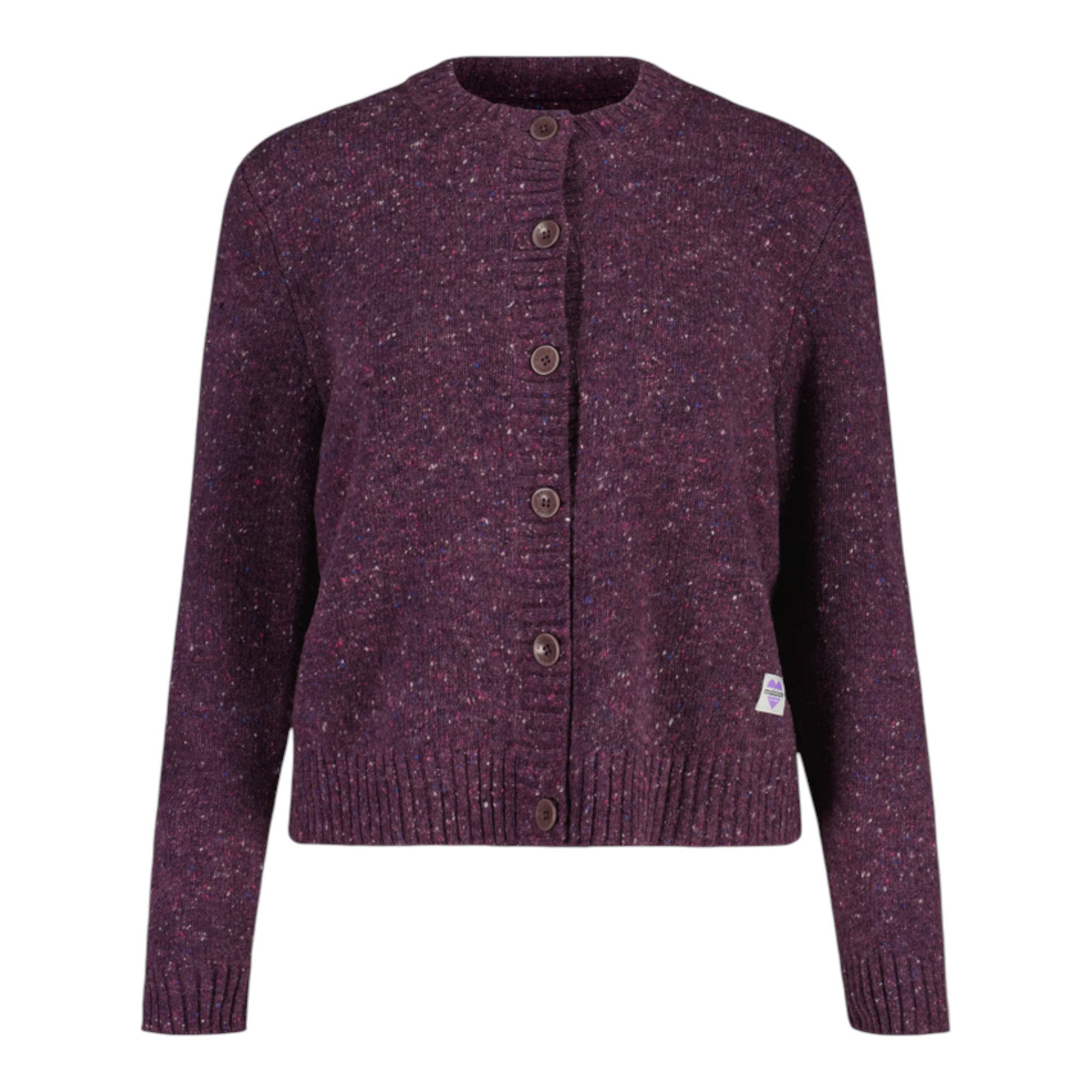Maloja Fleecejacke Wolljacke PenedaM (Wollmischung, warm) violett Damen