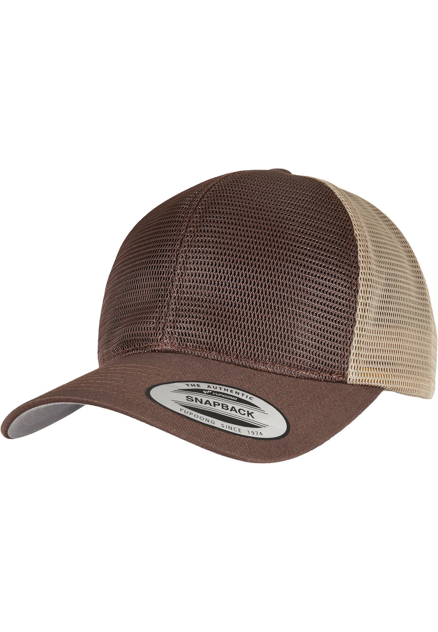 Flexfit Flex Cap Accessoires Cap 360° brown/khaki Omnimesh 2-Tone