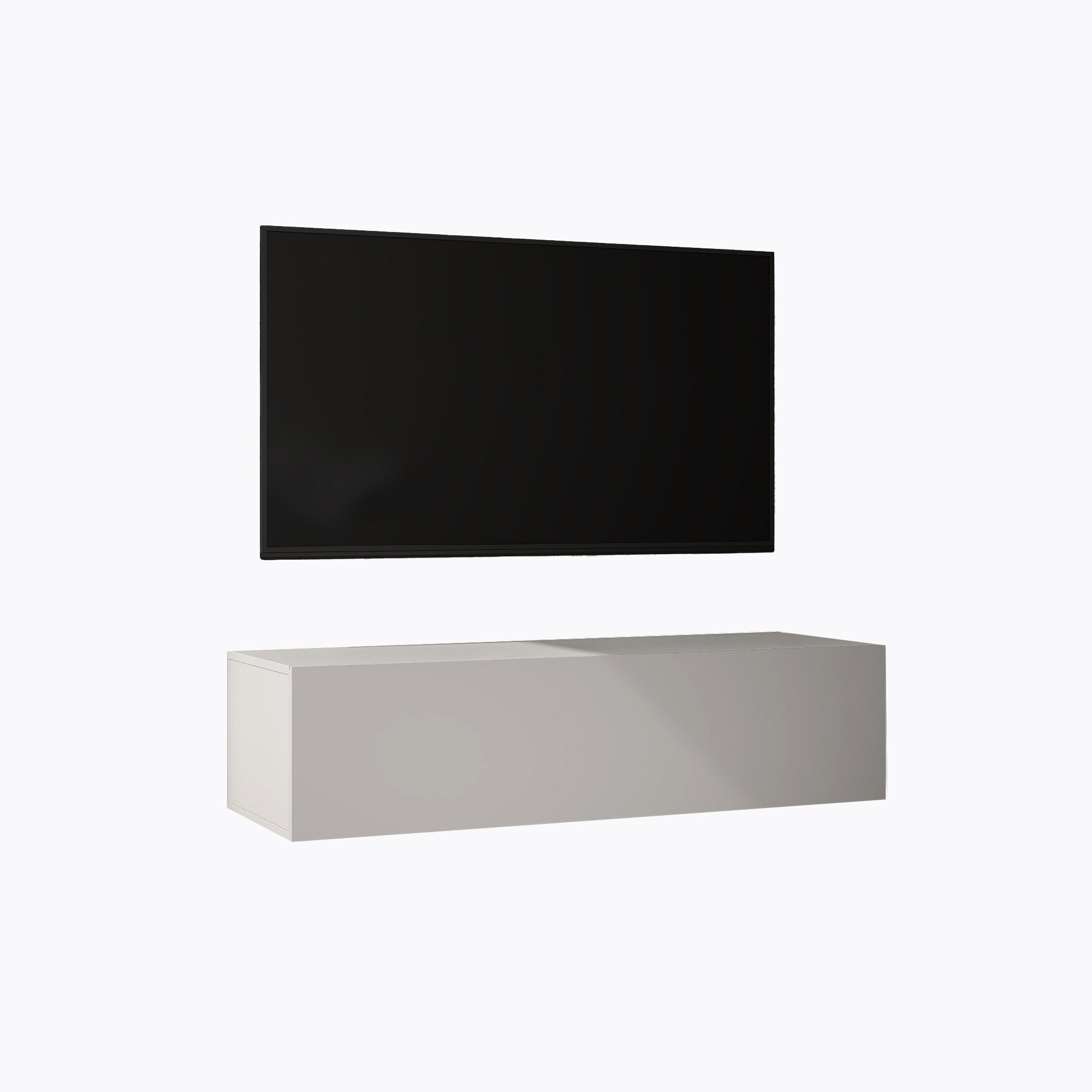 doporro TV-Board TV-Schrank Low-Board modern Fernsehtisch Wandmontage H:30c günstig online kaufen
