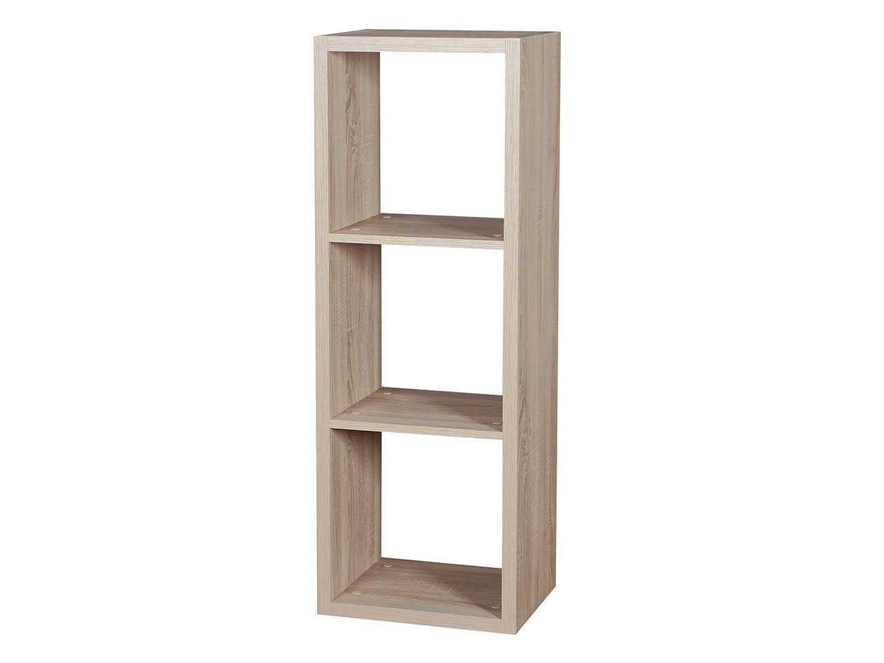 MIRJAN24 Regal Clever 01, beidseitig beklebt, 41x33x114 cm