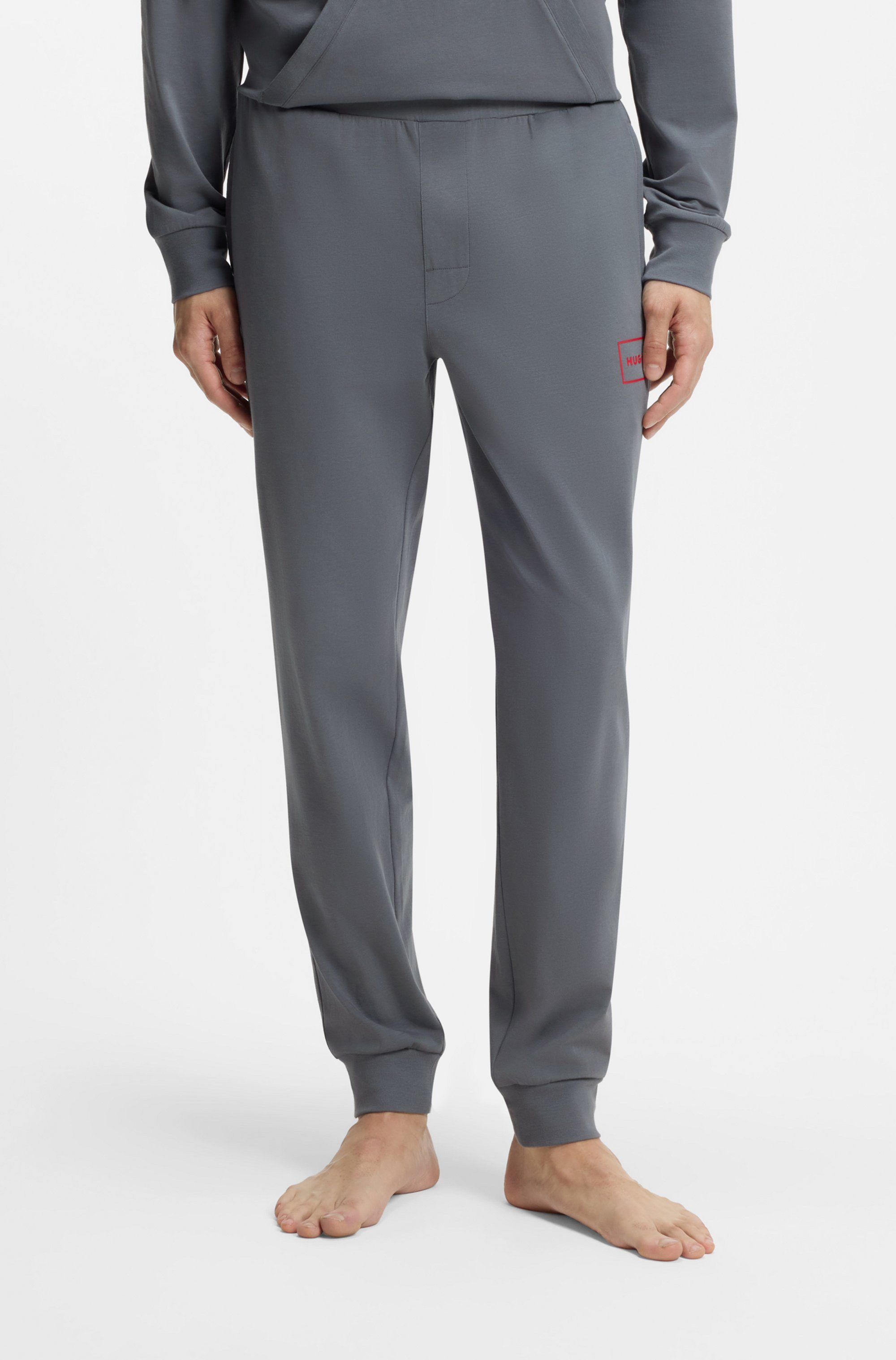 HUGO Sweatpants Laze Pants CW mit angesetztem Bund