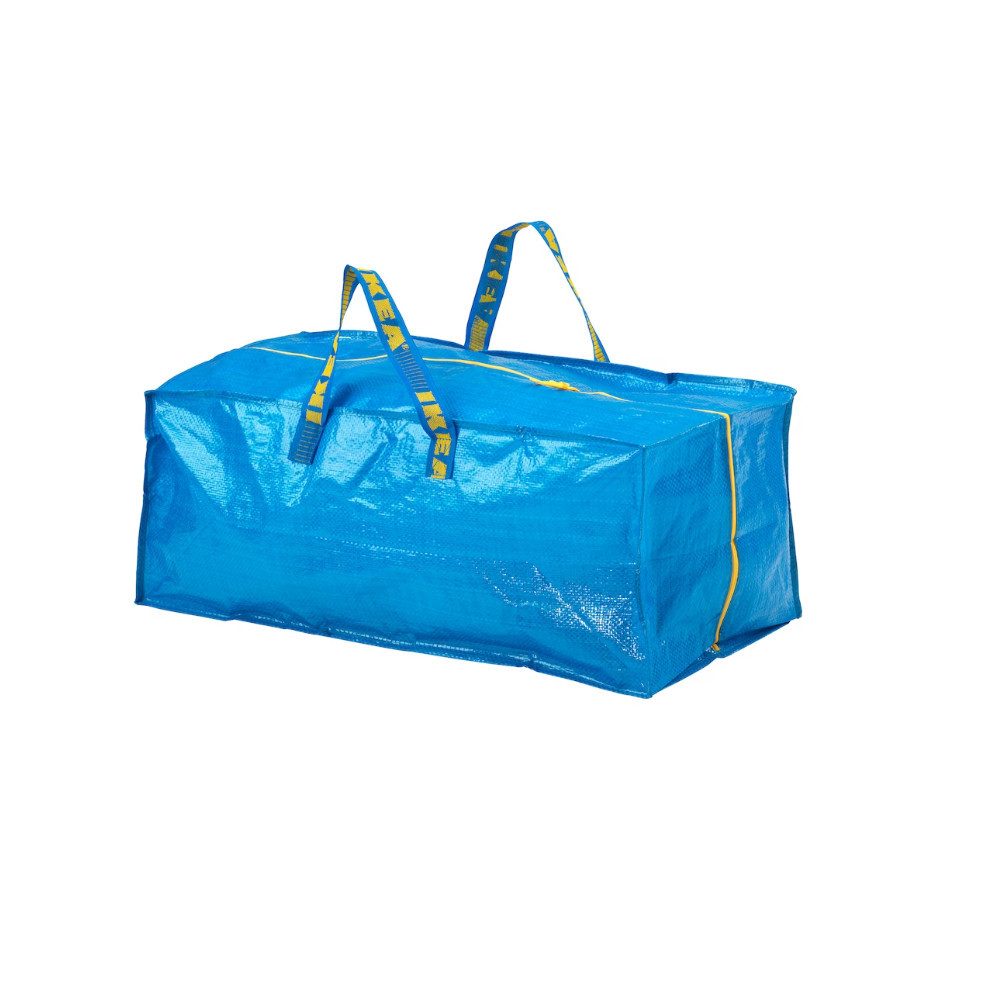 IKEA Tragetasche FRAKTA Tasche für Karre, blau, 76 L, mit Reißverschluss günstig online kaufen
