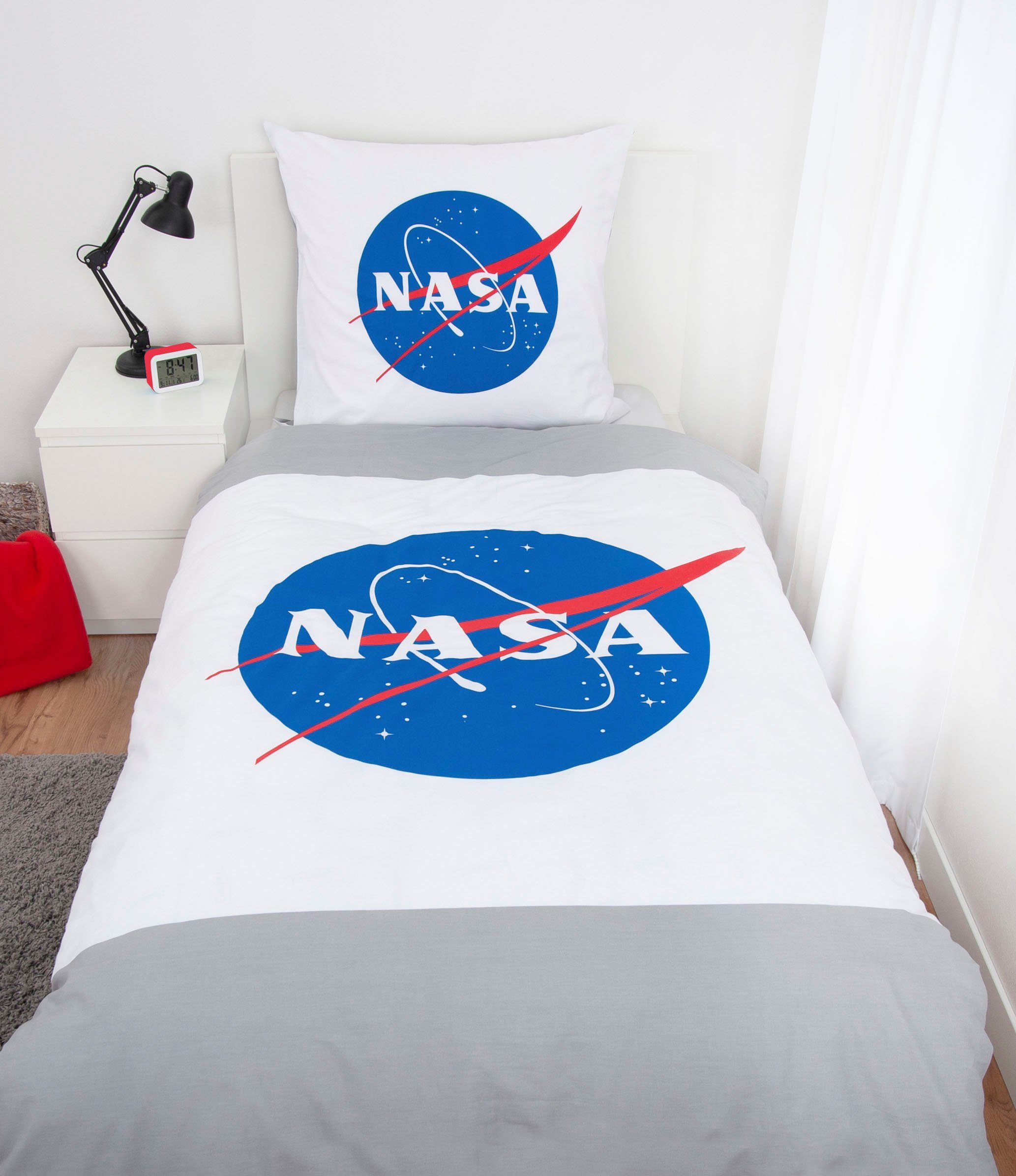 NASA Wendebettwäsche Nasa, Renforcé, 2 teilig günstig online kaufen