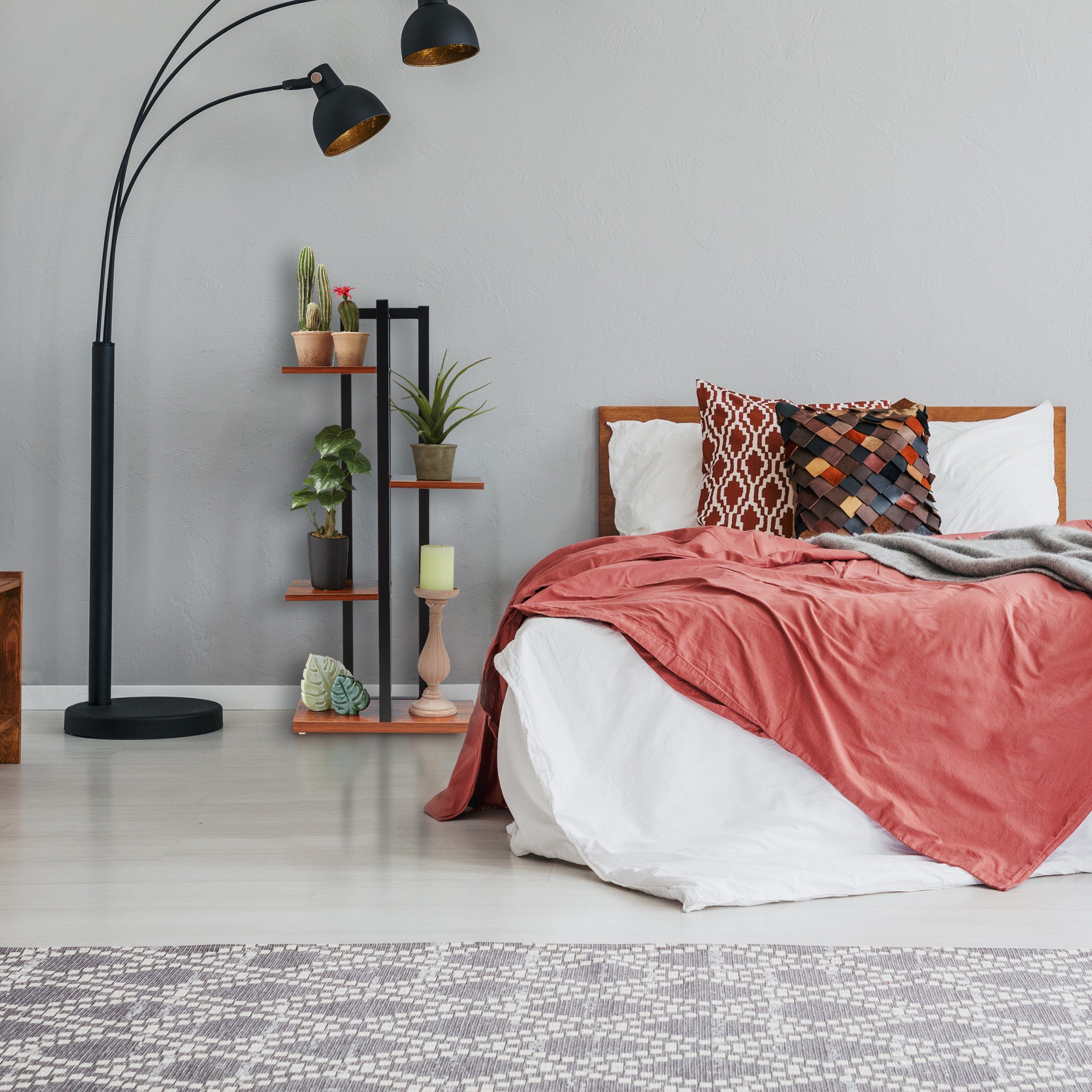 relaxdays Blumenständer Blumenregal Metall, dunkelbraun günstig online kaufen