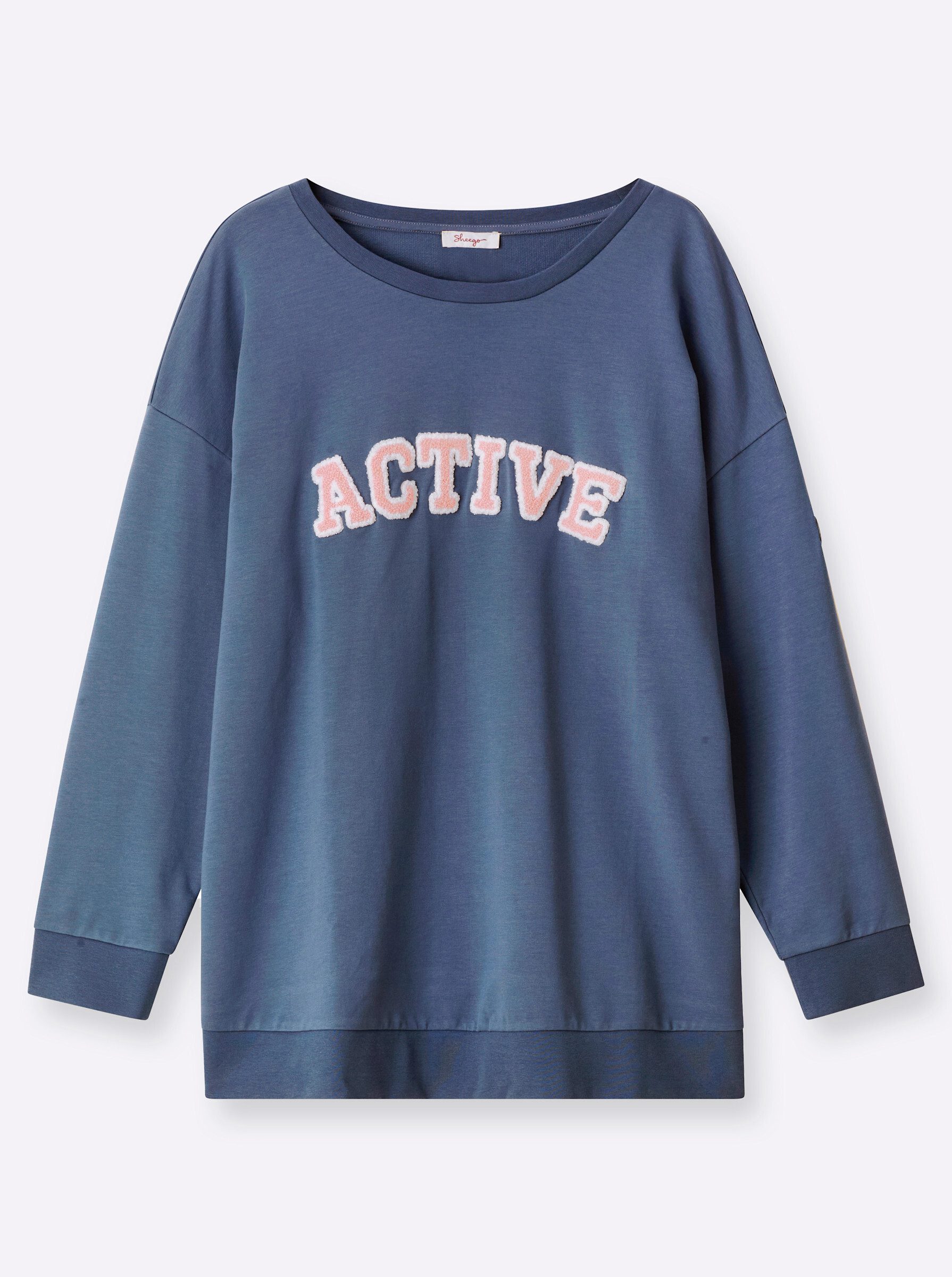 Sheego Sweater Sweatshirt Langarm