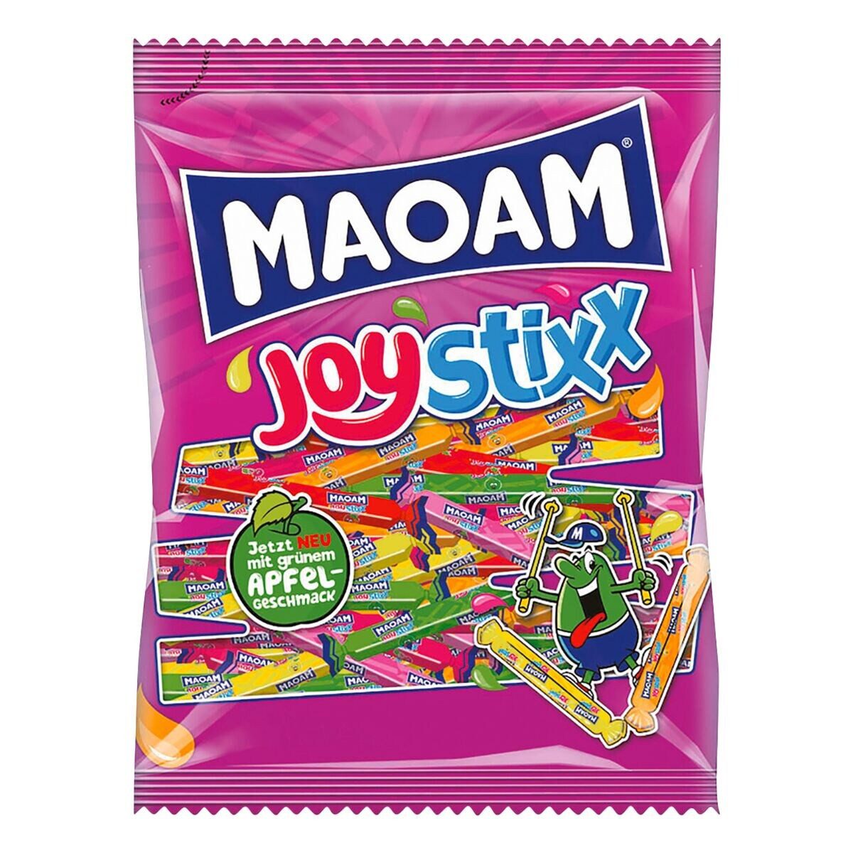 MAOAM Süßigkeit JoyStixx, Kaubonbon-Stangen, 325 g