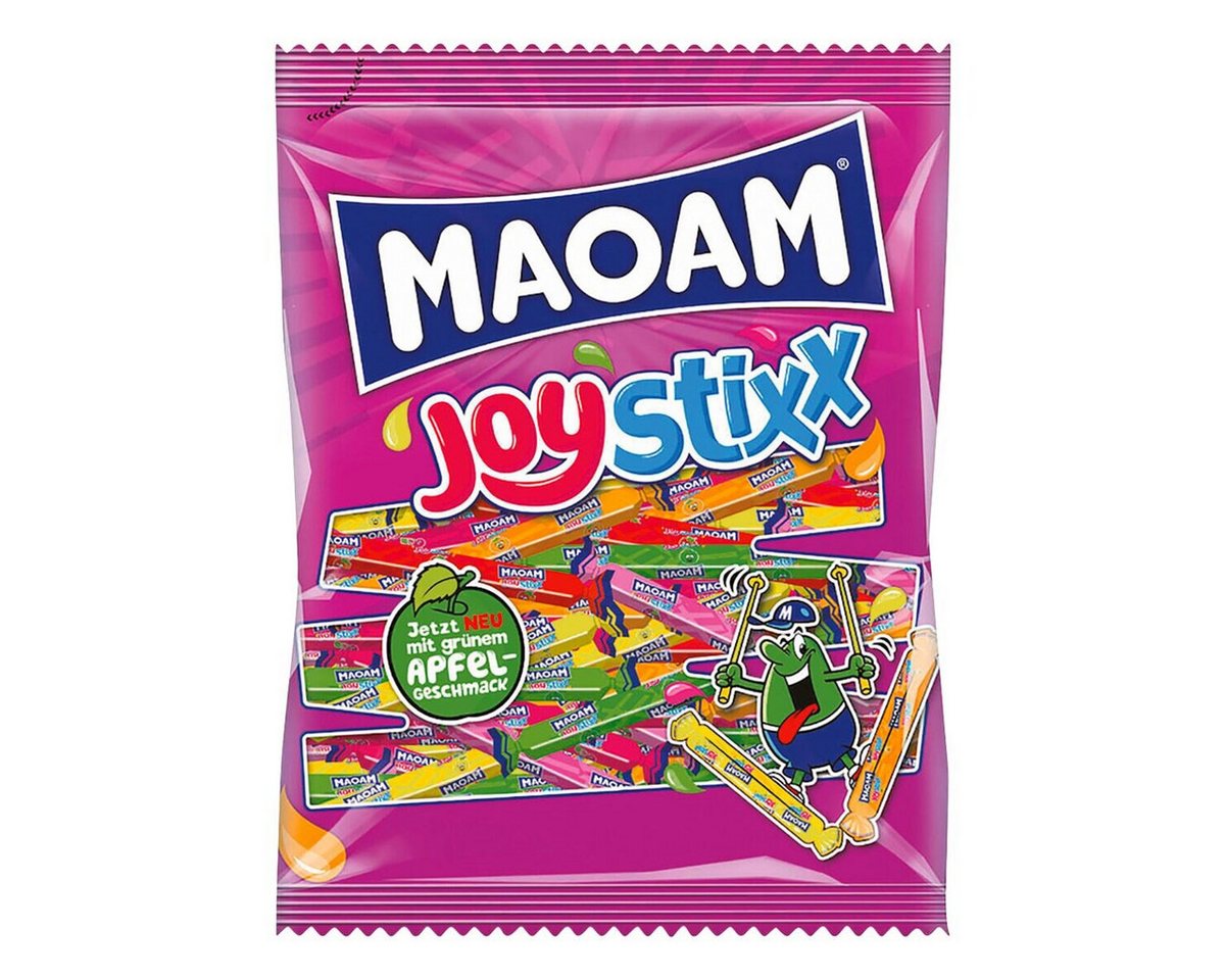 MAOAM Süßigkeit JoyStixx, Kaubonbon-Stangen, 325 g