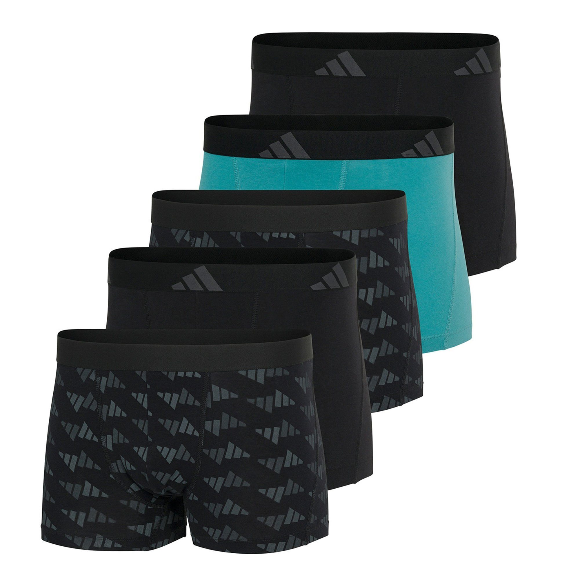 Boxer Herren Boxershort 5er Pack Baumwolle