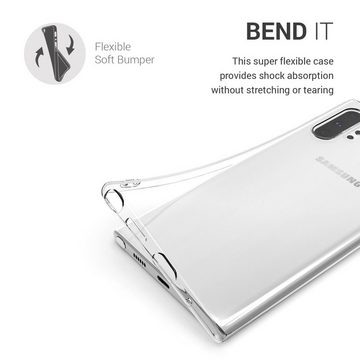 kwmobile Handyhülle Hülle für Samsung Galaxy Note 10 Plus, Silikon Handyhülle transparent - Handy Case gummiert