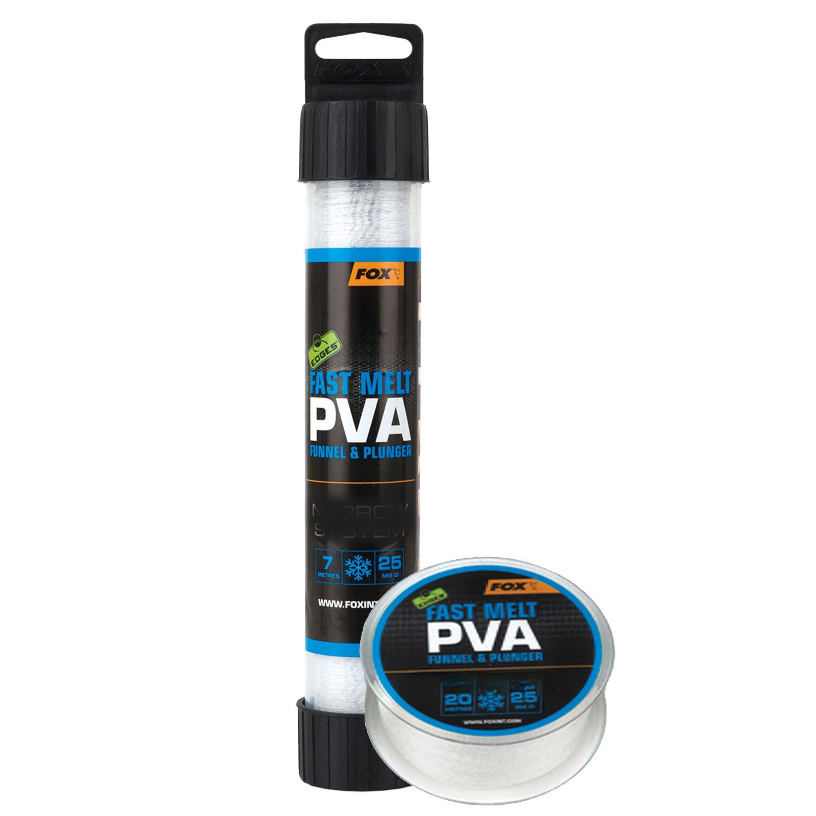 FOX International Fisch-Futterspender, Fox Edges Fast Melt PVA Mesh System 35mm Wide 7m Futterzubehör