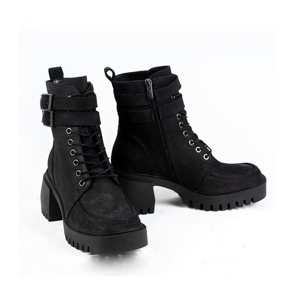 LaMarta boots damen schwarz, stiefel damen Black, winterschuhe damen mit ab günstig online kaufen