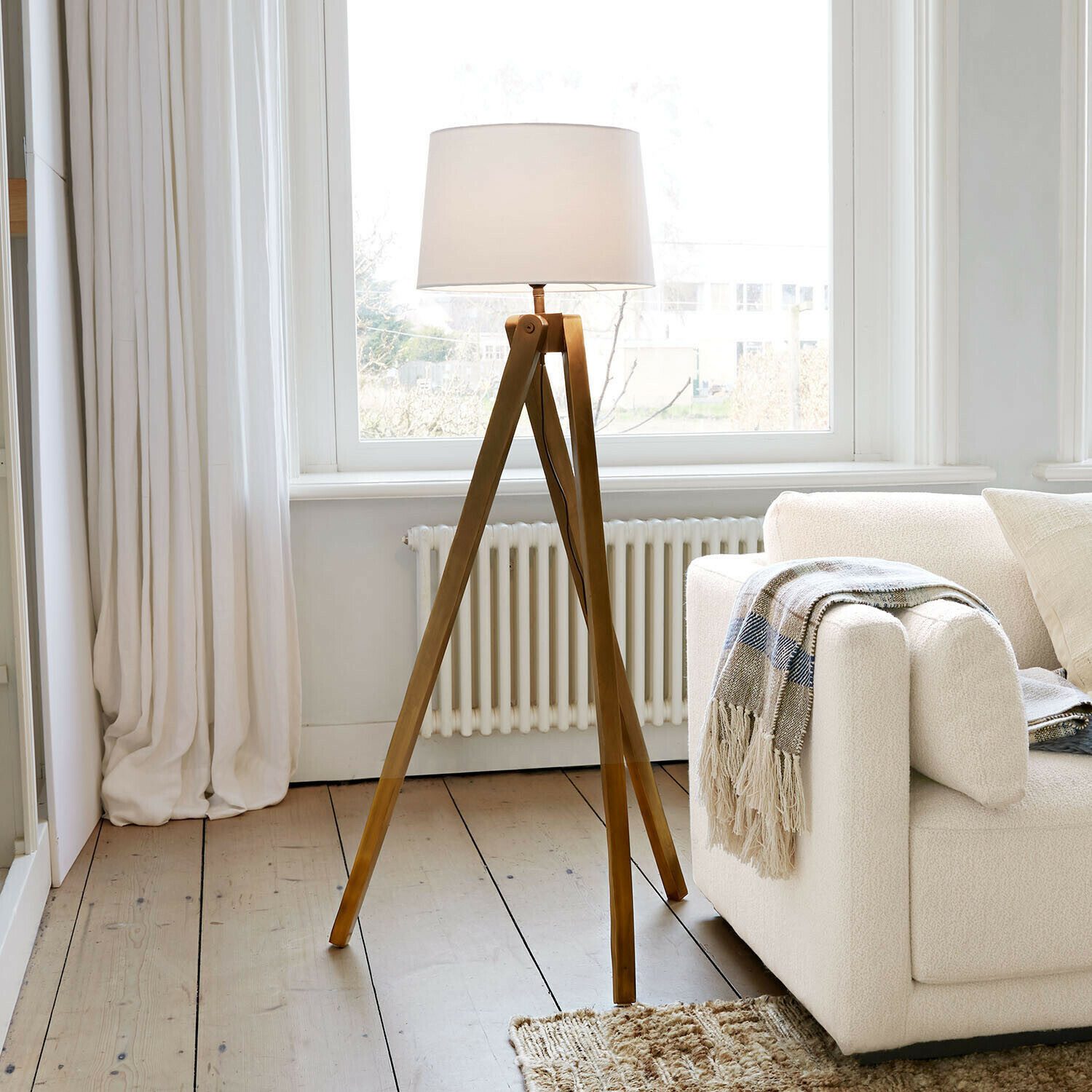 Mirabeau Stehlampe Stehlampe Kelvio antikbronze