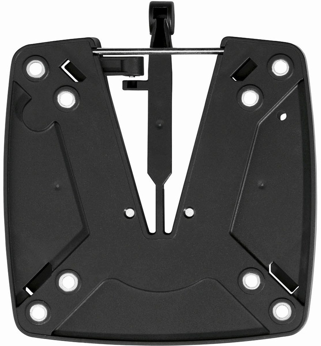 NOVUS Monitor-Halterung VESA-Befestigung für Schwenkarm Quick Release VESA 75/100 anthrazit