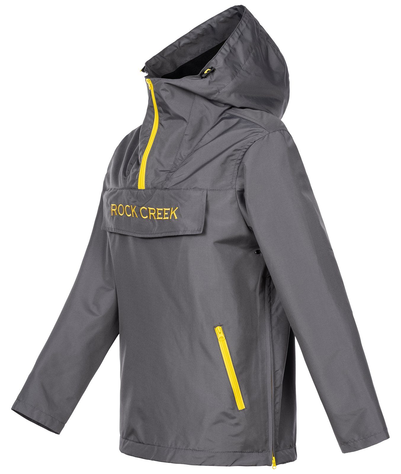 Rock Creek Windbreaker Dunkelgrau Windbreaker Anorak D-474 Damen