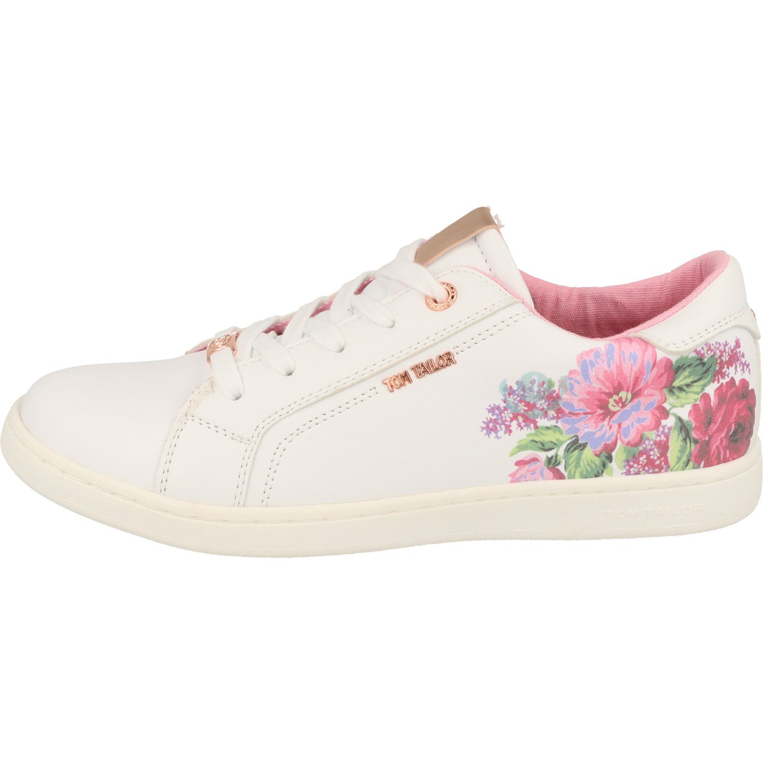 Schuhe Mädchen Flower Schnürschuh Halbschuhe White TAILOR TOM Sneaker 5372704