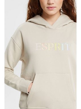 Esprit Sweatshirt Hoodie mit Logostickerei (1-tlg)