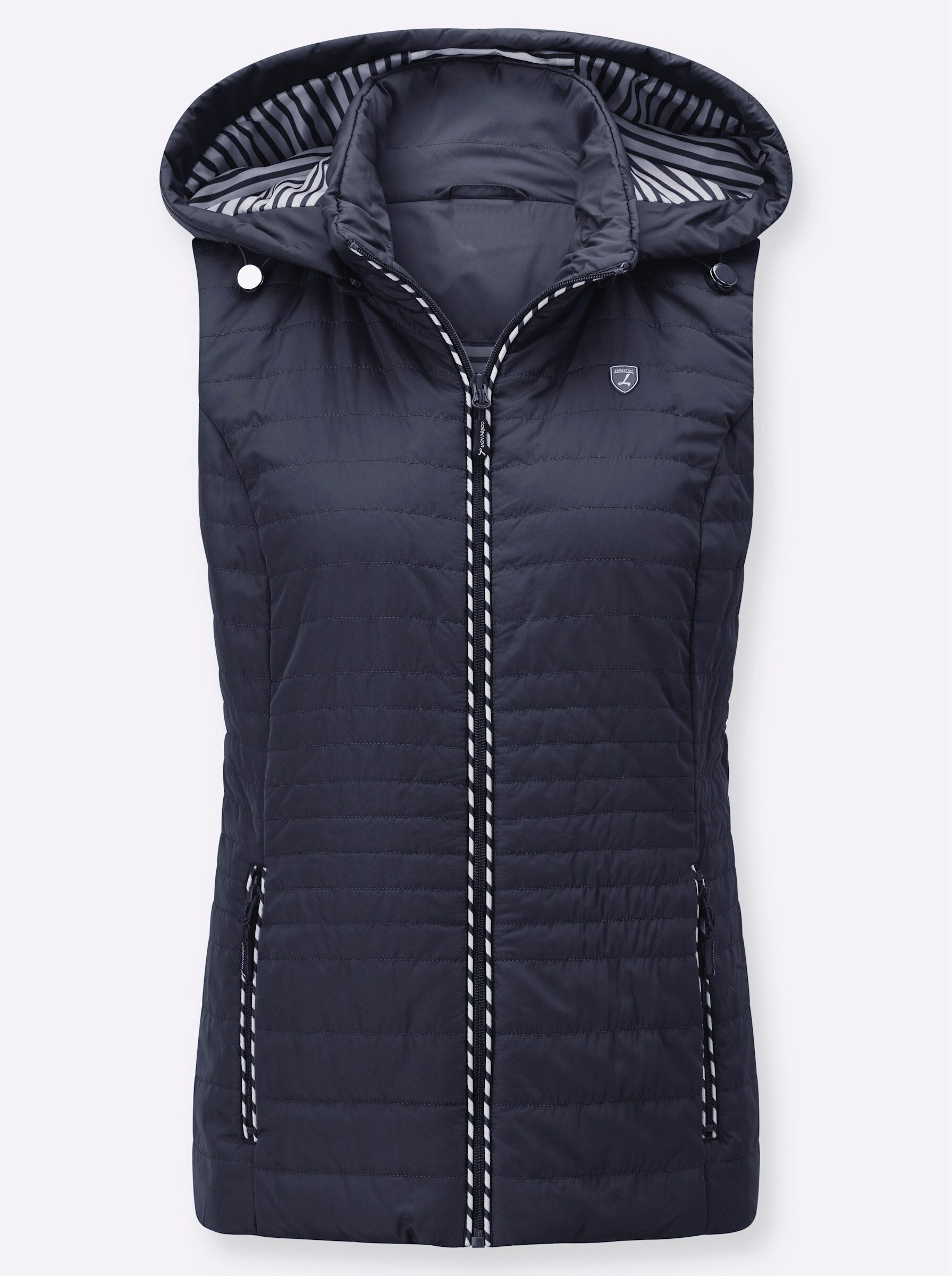 Witt Jerseyweste Kapuzen-Weste