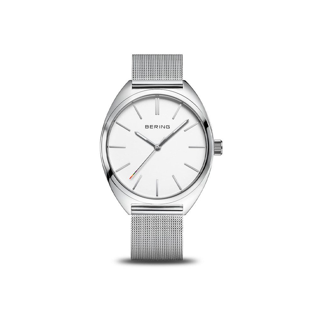 Bering Quarzuhr Bering Classic silber glänzend 12131-014-GWP 127220-40-000, Hochwertiges Produkt mit zeitlosem Design, sorgfältiger Verarbeitung