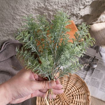 Kunstpflanze 3 Sträuße aus Trockenblumen, Kunstblumen, Kräutern, Partydekoration, AUKUU, Wohnzimmerdekoration (Vasen nicht im Lieferumfang enthalten).