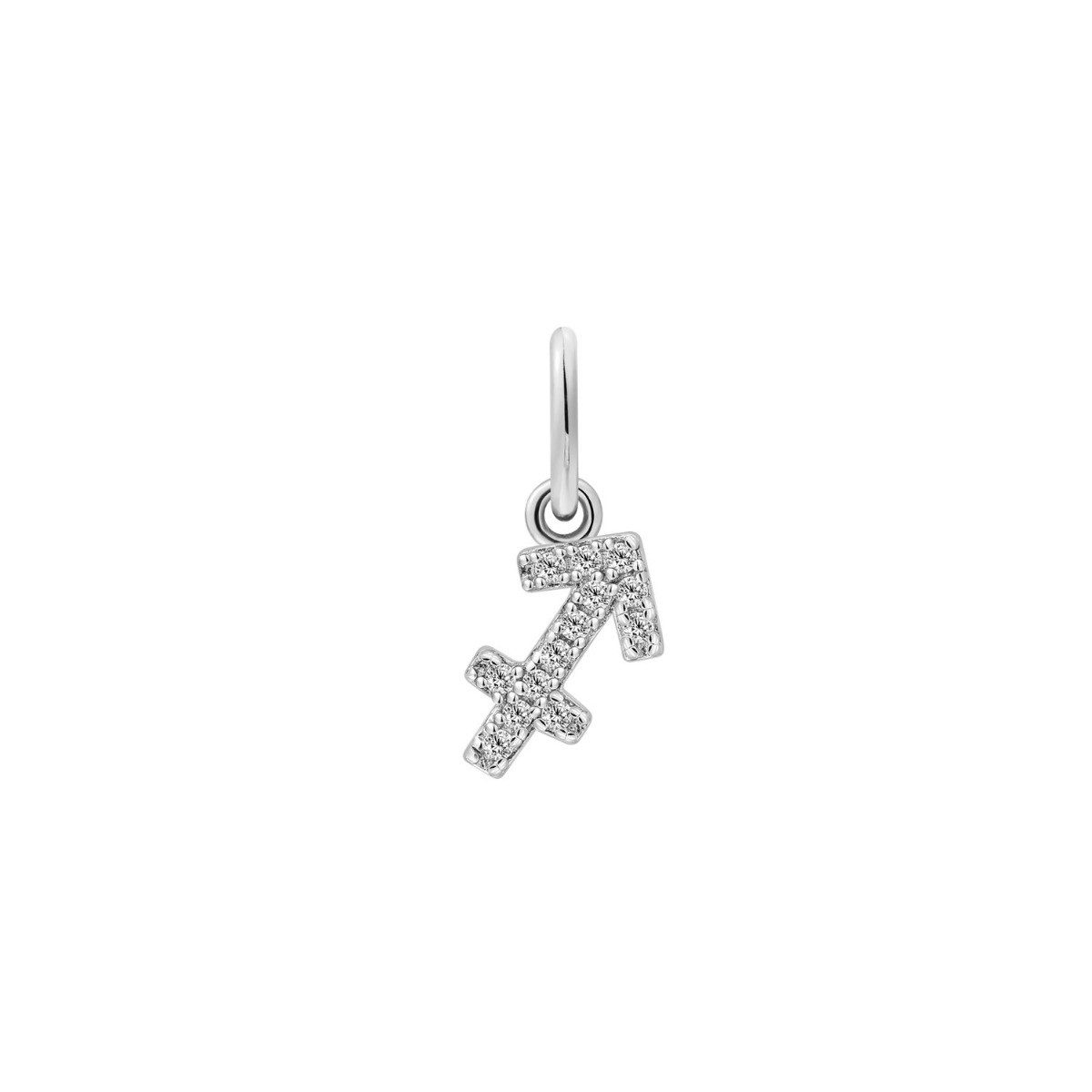 XENOX Sternzeichenanhänger Xenox Anhänger Damen Sternzeichen Schütze Zirkonia Silber XS10468W