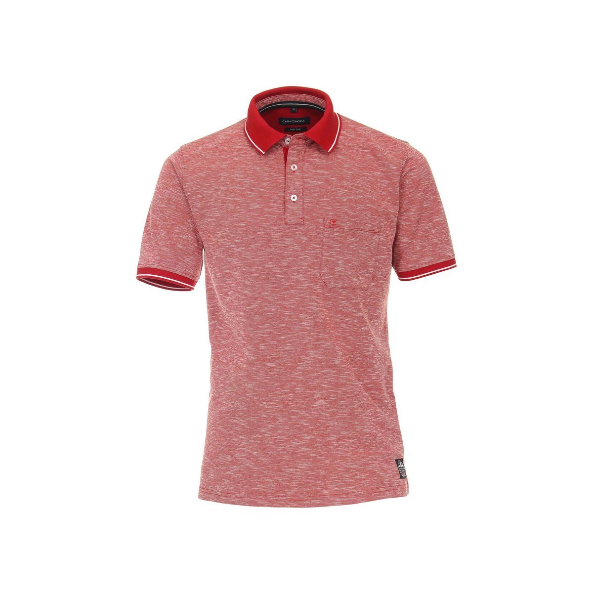 CASAMODA VENTI rot Poloshirt regular Hellrot (1-tlg)