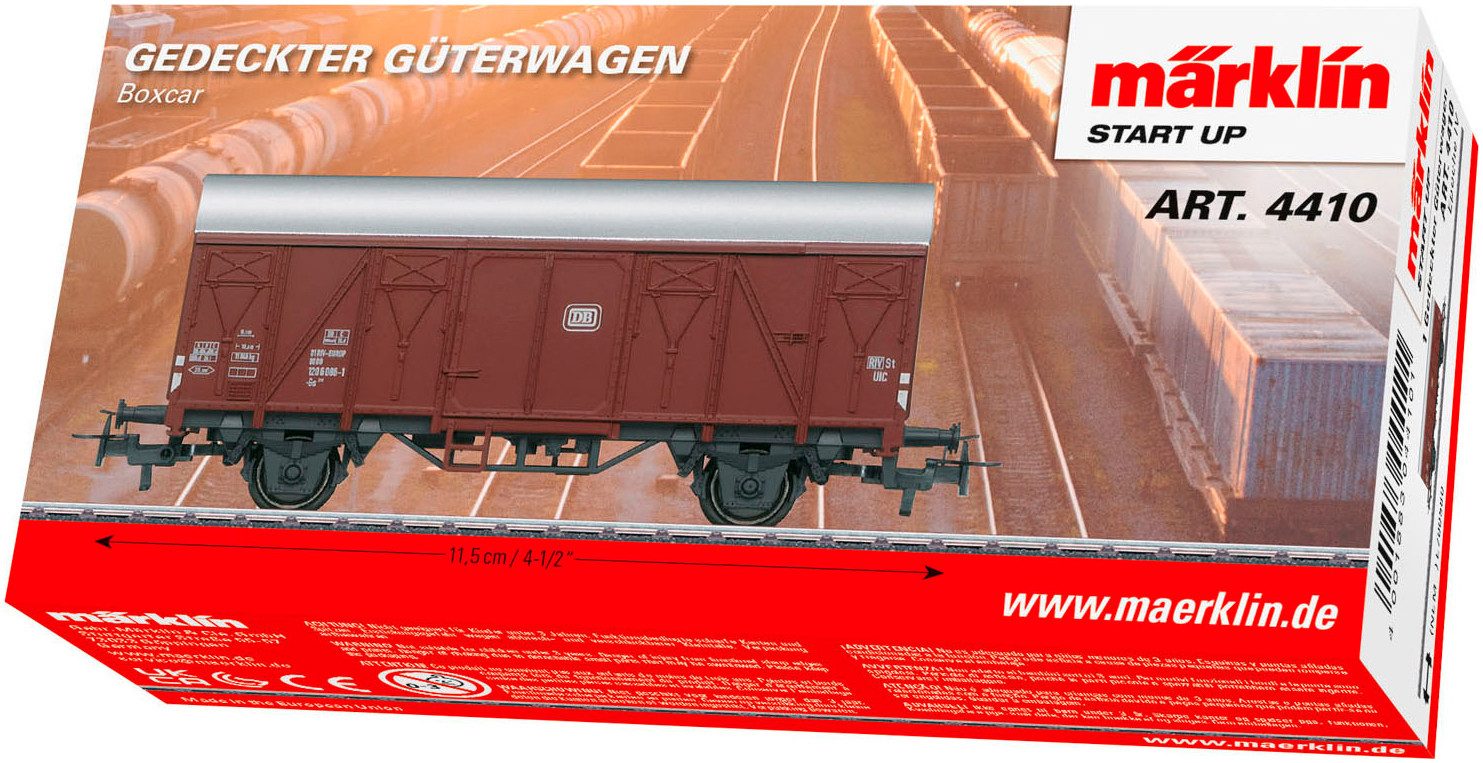 Märklin Güterwagen Märklin Start up - Gedeckter Güterwagen - 4410, Spur H0, Made in Europe