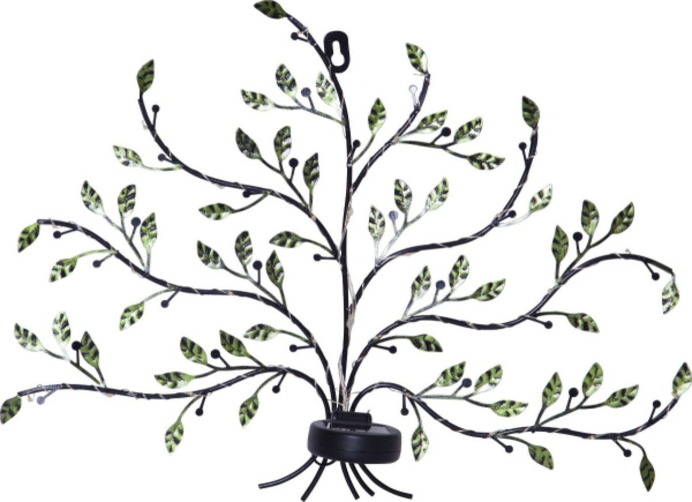 STAR TRADING Dekolicht "Tree of Life" grün, warmweiß, L460mm, solarbetrieben akkubetrieben, warmweiß