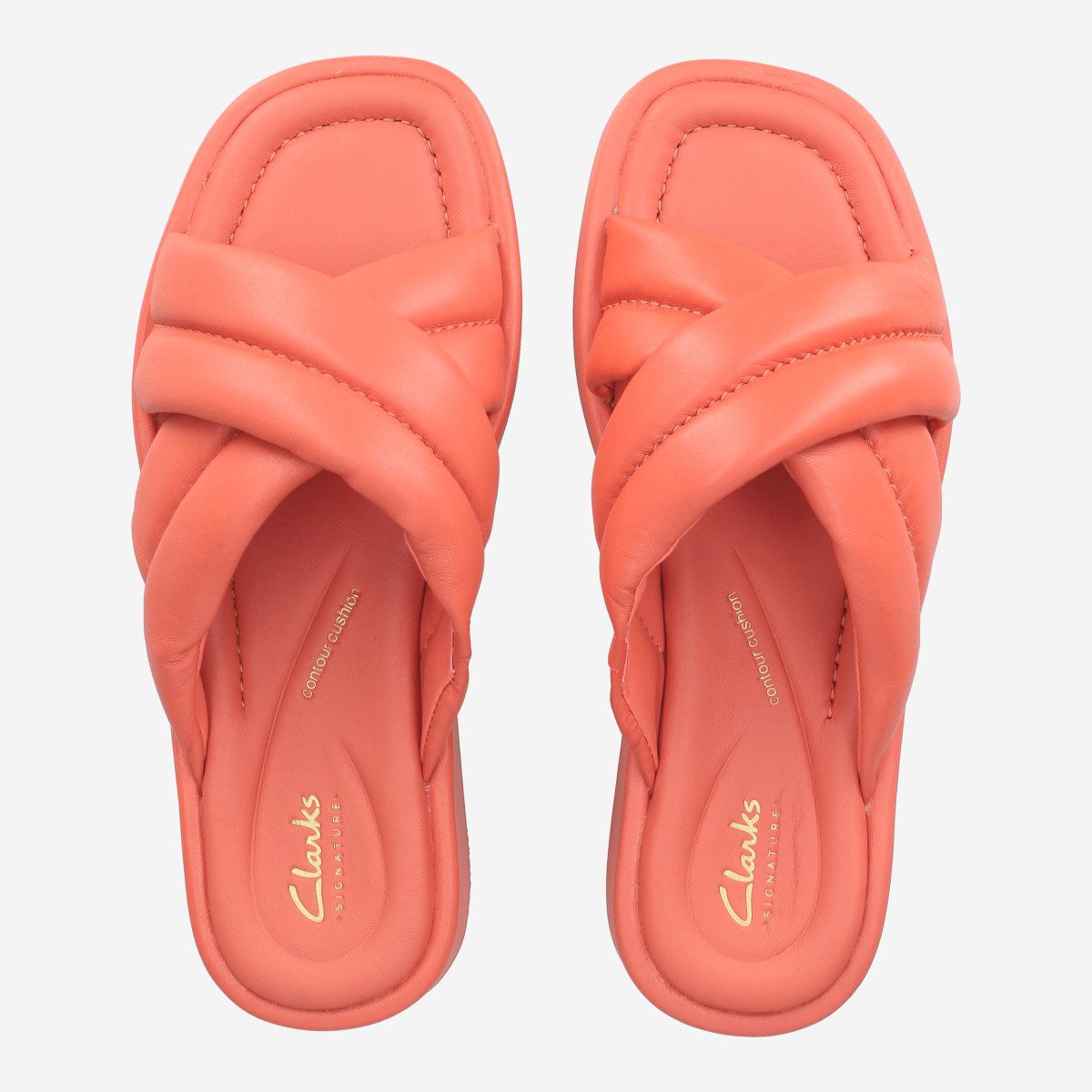 Clarks Clarks Alda Glide 26181183 4, Sandaletten, Rot, Damen Sandalette