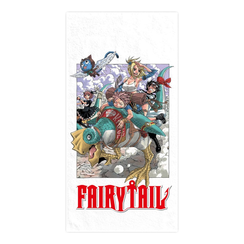 Sakami Merchandise Handtuch Fairy Tail Handtuch Exploring 150 x 75 cm