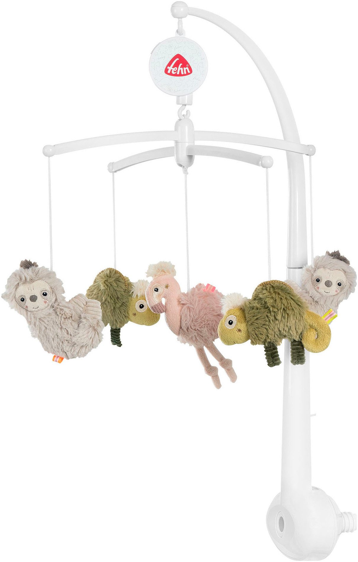 Fehn Mobile Lazy, Crazy & Pink, Musik-Mobile, mit mechanischem Spielwerk