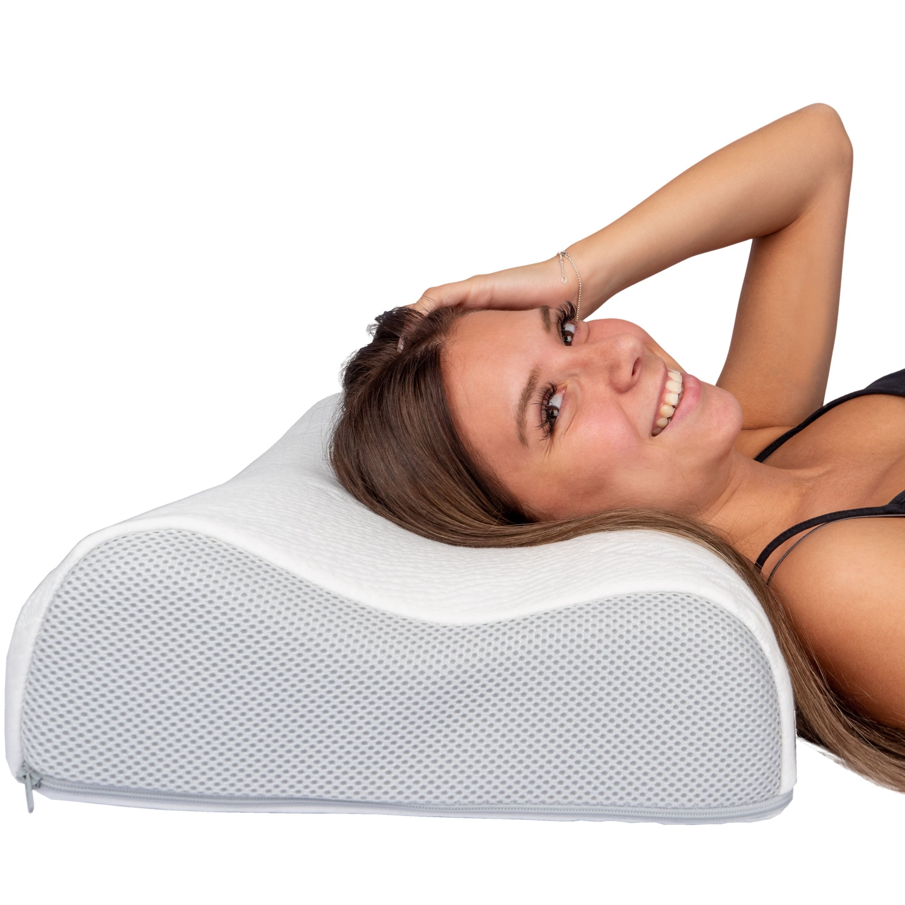 Traumschloss Nackenstützkissen Exclusiv, Füllung: Gelschaum, Bezug: Polyester, Soft-Touch Feeling