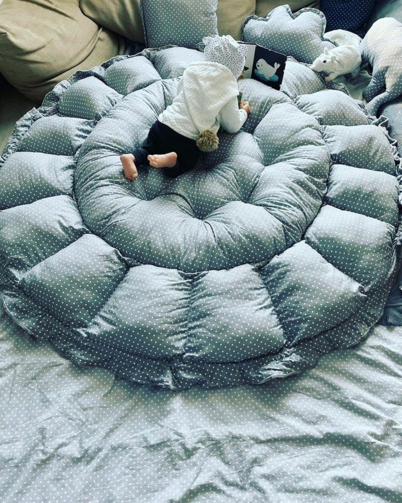 Loolay Bettnestchen XXXL ENGELSNEST Babykokon + 3x Kissen MINKY/ Baumwolle günstig online kaufen